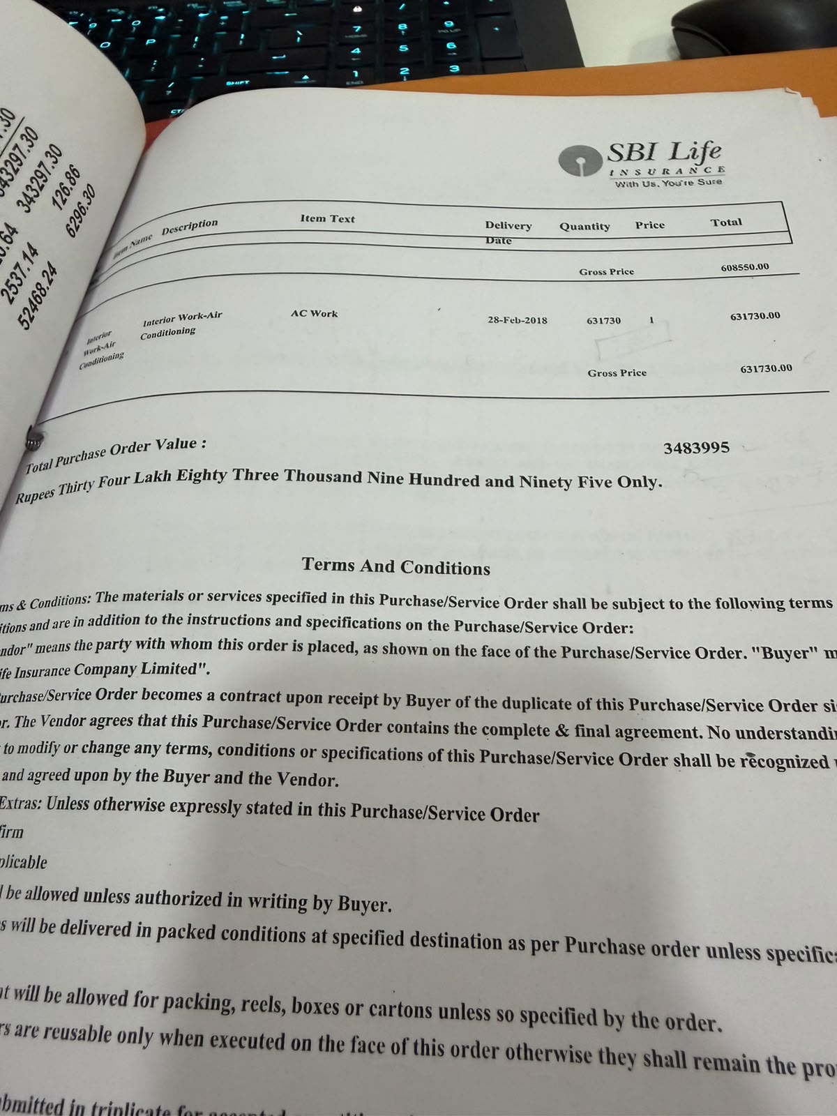 Work Order